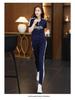 Trendy Summer Sweatshirt & Sportswear Set for Middle-Aged Moms - Loose, Slimming Casual Two-Piece 2025