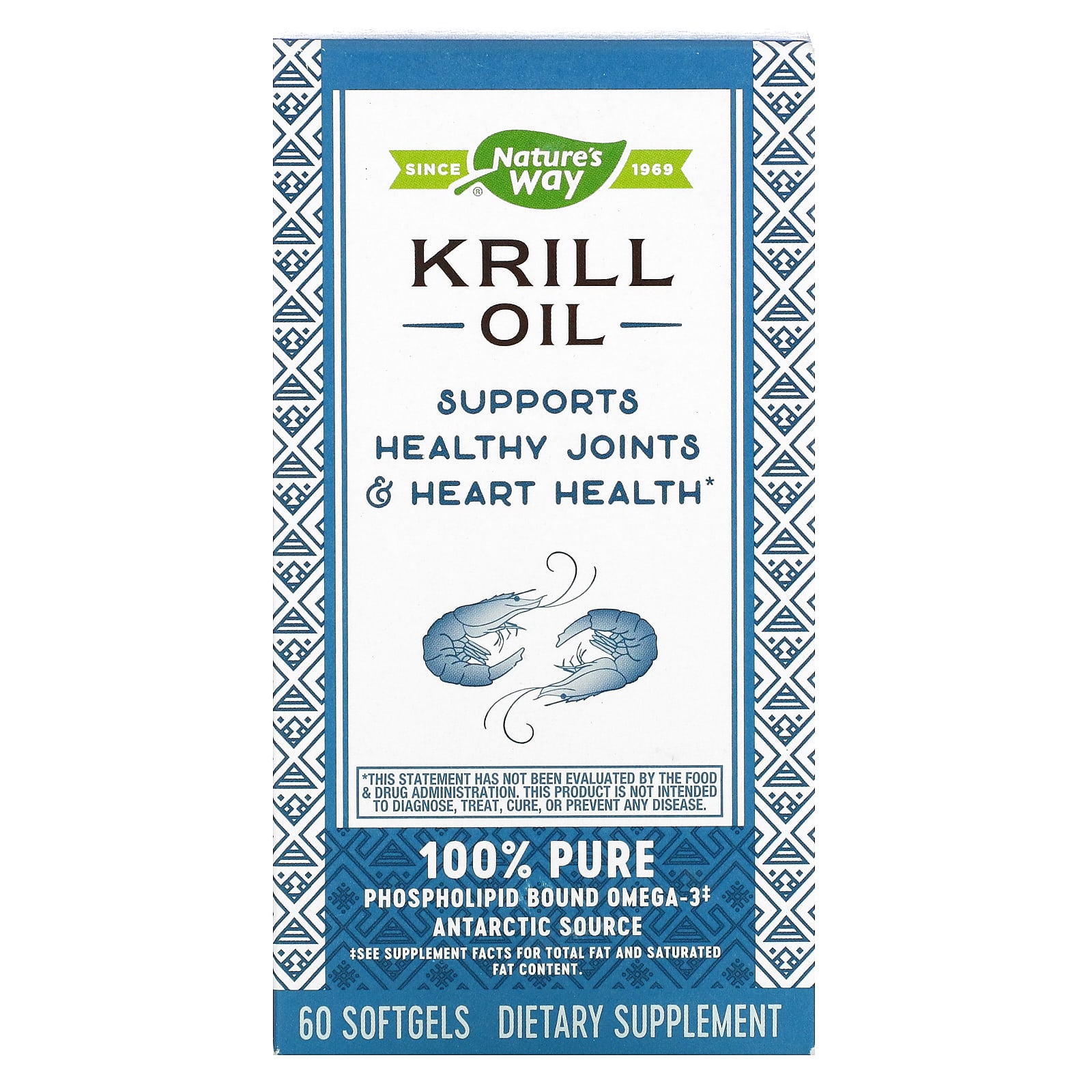 

Nature S Way, Krill Oil, 60 Softgels