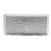 Hamrad bricka Utsökt luktfri serveringsbricka i rostfritt stål för vardagsrum sovrum kök badrum 19,5x9,5cm