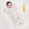 Bamboo Cotton Swaddle Sleep Sack Newborns Anti Startle Wrap Lightweight Baby Sleeping Bag A-Class Safe