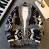 Autumn/winter Fashion Thicken Warm Knitted Sweater Men's Casual Loose Sports Retro Plus Size Cardigan Sweater