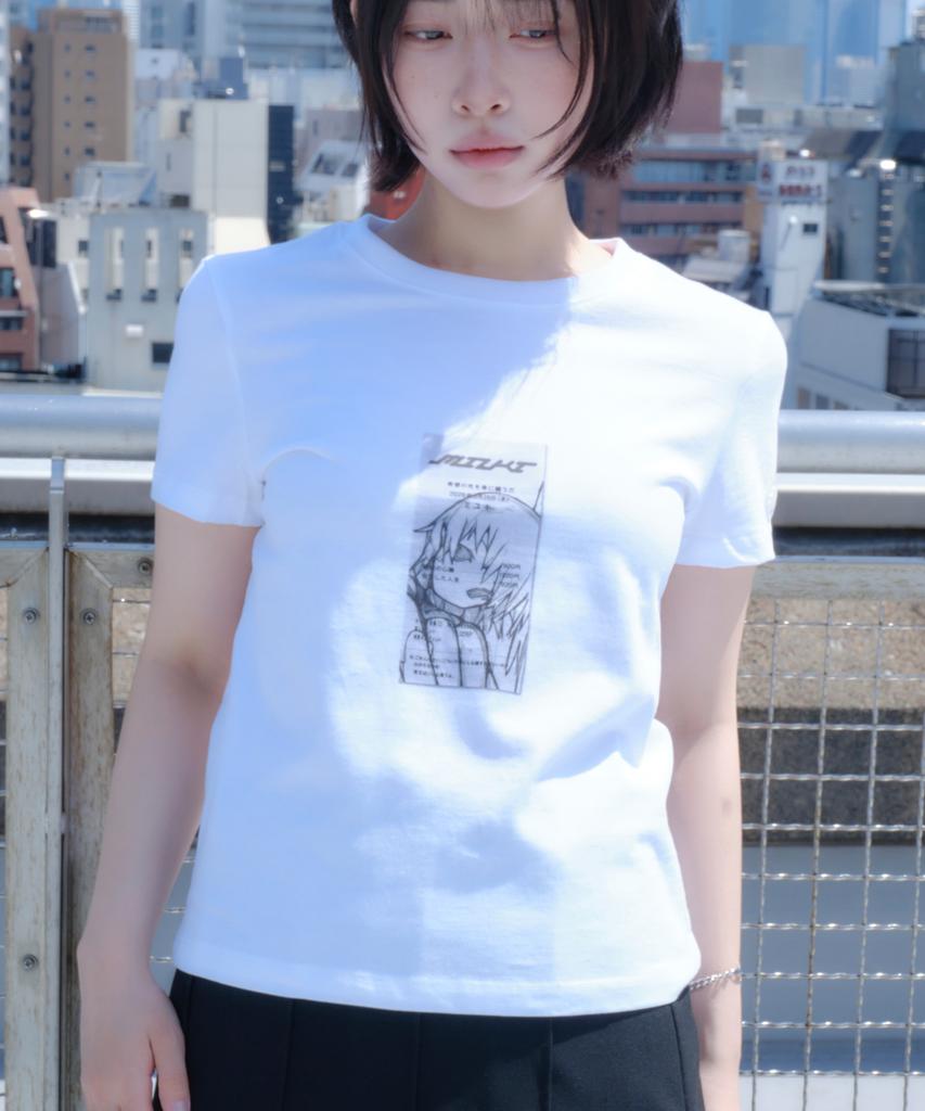 Miyuki Reshiito Basic Tee (White/Slim)