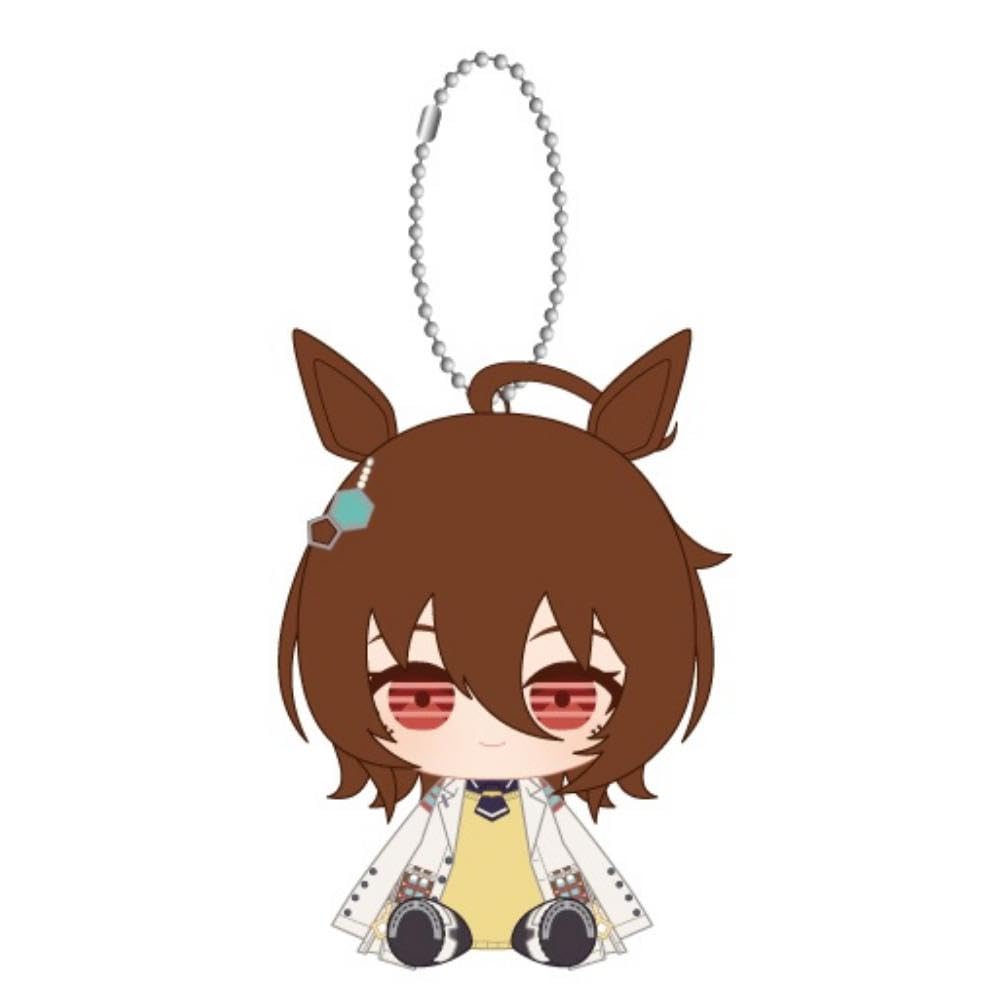 Uma Musume Pretty Derby Агнес Тахион Чиби Плюшевая Сидячая Фигурка-Маскот