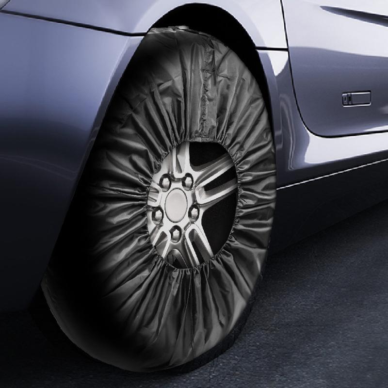 Universal S/L Spare Tire Cover Case Polyester Car Tyre Storage Bags Automobile Tyre Accessories Auto Vehicle Wheel Protector