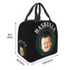 Funny Hasbulla Magomedov Hasbullah Smile Classic Insulated Lunch Bag for Women Kids Portable Food Boxes Thermal Lunch Box Tote