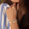 (Women's) Brontide Pearl Bracelet - Pearl X Gold