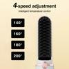 Hair Straightener Comb Electric Hot Comb Heating Comb 4-speed Adjustment Protect Scalp Improve Frizz Smooth Shiny Hair Anti-scal