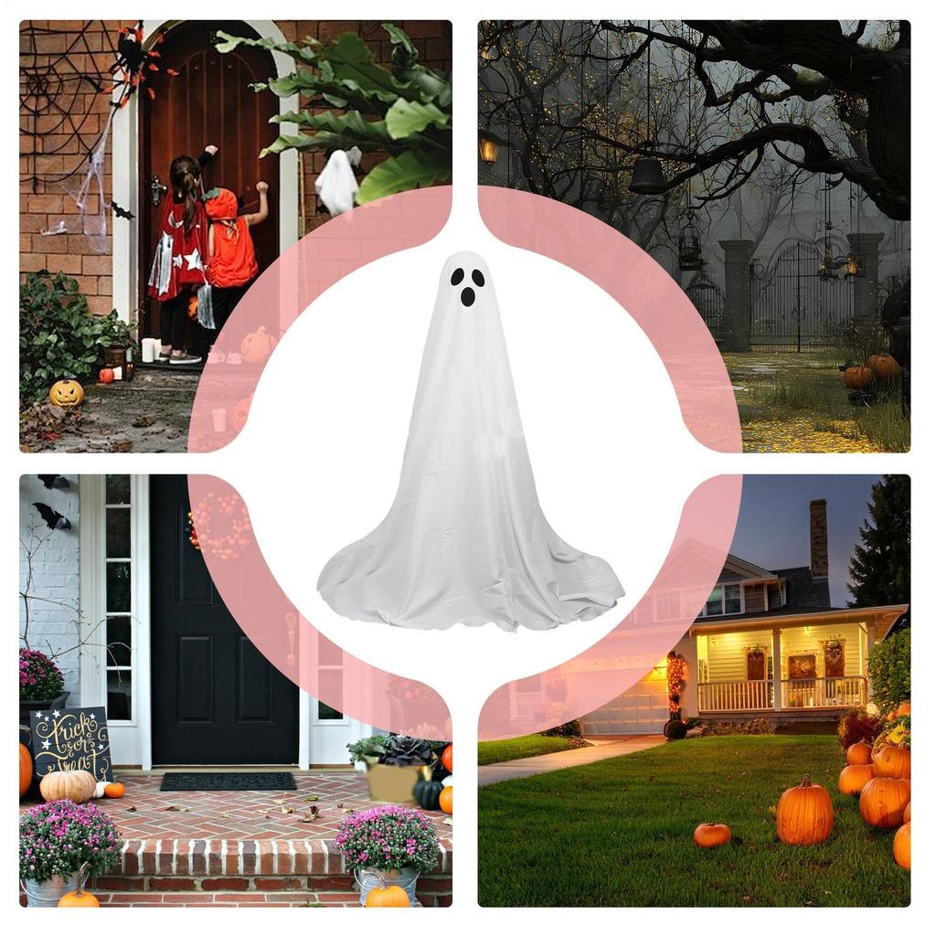 Spooky Halloween Ghost Decor Halloween Decorations Outdoor Outdoor Porch Decor for Pathway Front Door Yard Garden Lawn Backyard