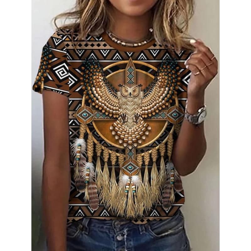 3D Printed Women's Short-sleeve T-shirt, Plus-size Women's Clothing, Fashionable and Versatile, Casual, Everyday Wear