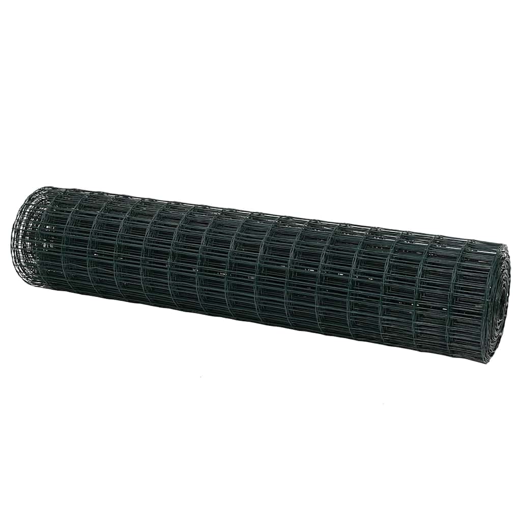 Euro Fence Green 1 X 10 M PVC Coated Iron