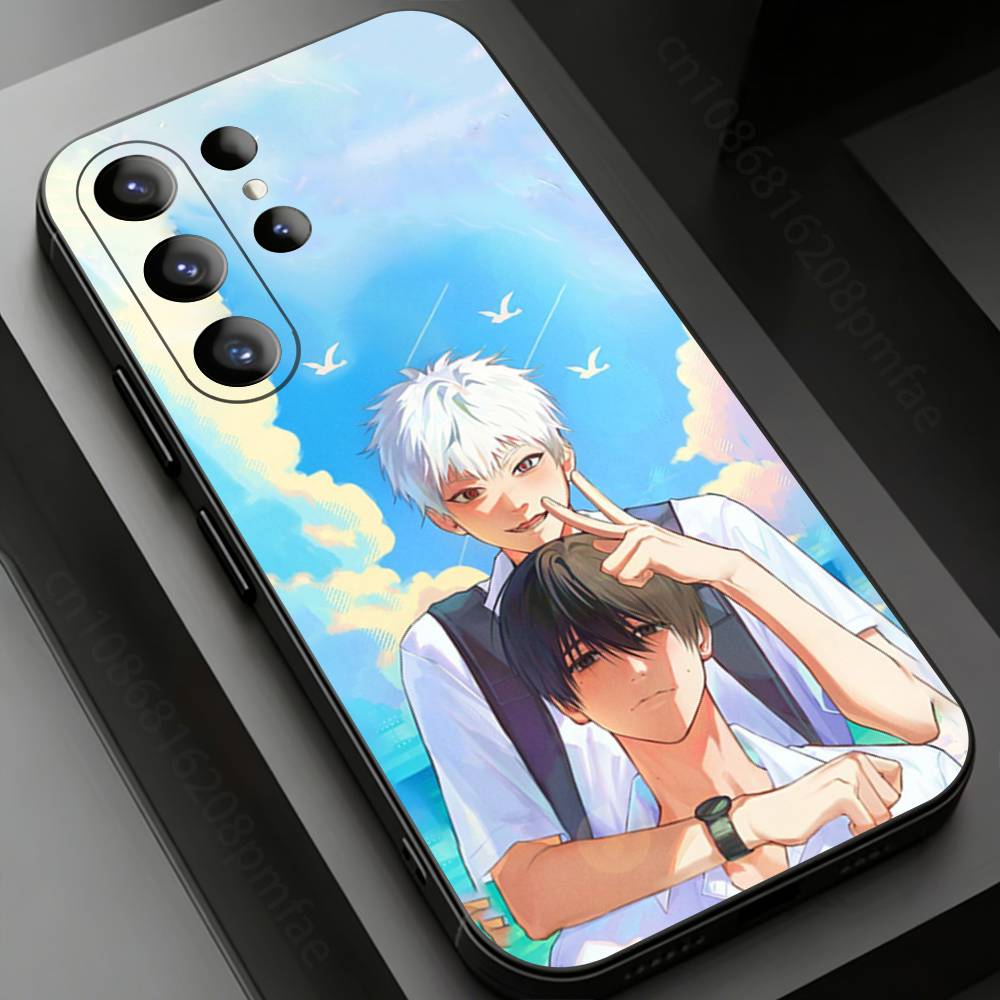 Die Sommer Hikaru D-Died Comic Handyhülle für Samsung Galaxy S24,25,26,23 22,21,S20 Plus Ultra FE weiche Hüllen