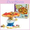 Creative Balance Pizza Toddler Educational Game With Plastic Construction For Kids Playroom