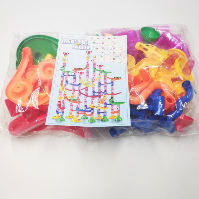 Early Childhood Maze Ball Track & Building Blocks Toy Set