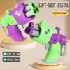 New toy gun Boy toy mini gunner soft bullet can be down three bullets indoor 3-6 year old children toy gun