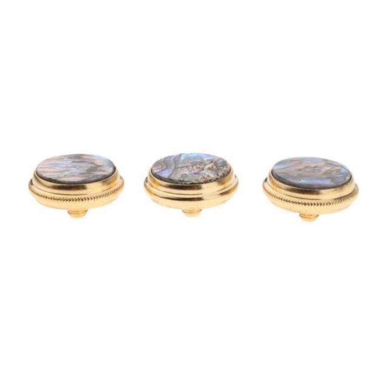 3pack Brass Trumpet Finger Buttons Trumpet Valves Cap Trumpet Repairing Instruments Part Musical Instrument Accessories