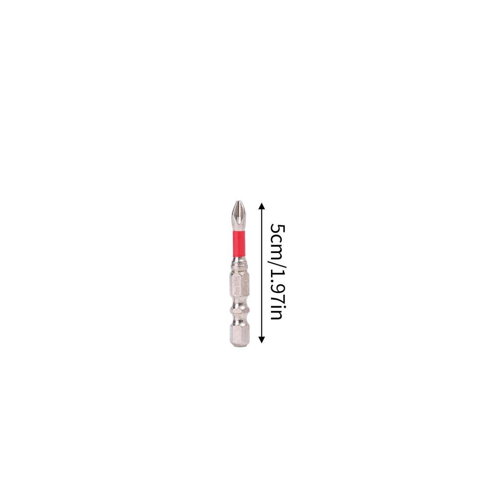 Strong Magnetic Impact Bit Anti-Slip Long Screwdriver Drill Hex Shank Cross Impact Driver Bit Electric Phillips Screwdriver Tips