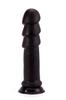 Anal Ripples Gode XXL 26 X 6.5 Cm Black - LoveToy - Gode XXL