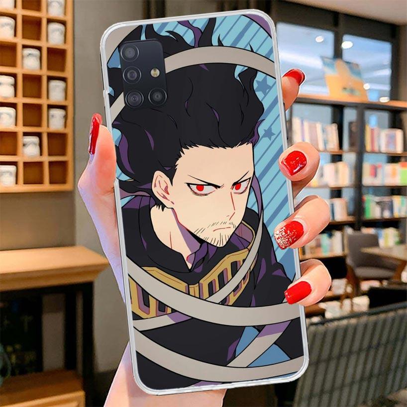 

My Hero Aizawa Shouta Cover Phone Case For Samsung Galaxy A12 A22 A32 A52 A72 A02S Phone Case Note 20 Ultra 10 S10 Plus A51 A71 Samsung S10