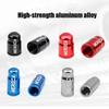 2pcs Aluminum Bicycle Tire Valve Cap Ultralight Mountain Road Bike Valve Cap Schrader/Presta Tire Valve