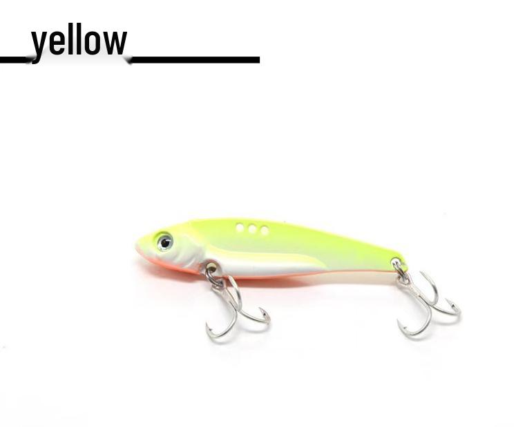 Сплав цинка Зуб Дракона Виб Металлическая Воблерная Приманка: Микро приманка для дальнего заброса для жереха и окуня 16g