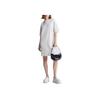 Calvin Klein Casual Ribbed Cotton Loose Soft Short Sleeve Dress Women Dress White J20J223053-PC8