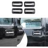 Fit for Hummer H2 2003-2009 Door Handle Cover, ABS Exterior Door Handle Protector Trim Frame Cover, 4PCS (Matte Black)
