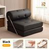 Folding Leather Sofa Living Rooms Bedroom Sun Lounger Luxury Single Sofas Bed Tatami Tiny Home Modern Comfortable Furniture