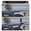 Motorcycle Rear Sissy Bar Backrest For Honda Rebel CMX 300 500 CMX500 CMX300 2017-2023 Detachable Passenger Luggage Rack