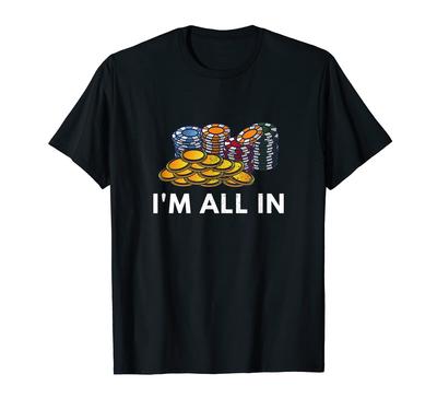 Lustige Pokerspielkarten Alle Designs Poker Ich bin T-Shirt