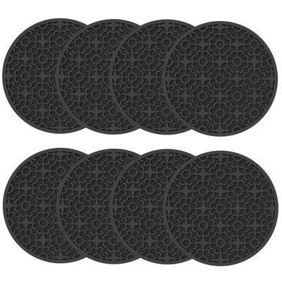 10cm Coasters 10x10x0.4cm 8 Pack Coasters Drinks Cup