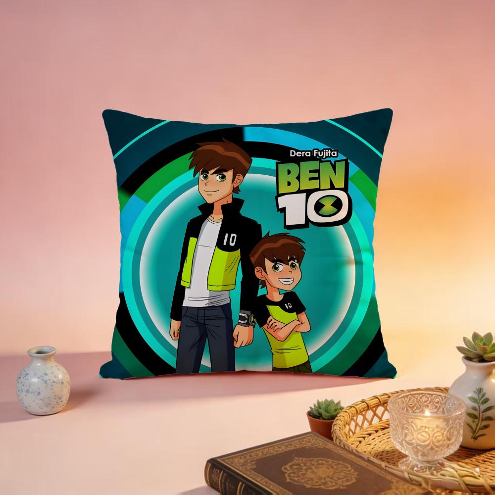 Hot BBen 10ed Cushion Cover Premium SkinFriendly Pillow Case MultiPurpose for Home Office Travel