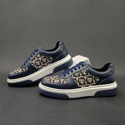 נעלי סניקרס חדשות לאביב לגברים נעליים טרנדיות לגברים נעליים אירופאיות רב-תכליתיות לגברים נעלי פלטפורמה קלות יוקרתיות להיי-אנד נעליים יומיומיות