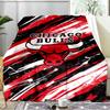 Bull Basketball Artwork Blanket Flannel Throw for Sofa, Indoor, Camping, Living Room, Office, Chair, And Bed Soft Birthday Gift