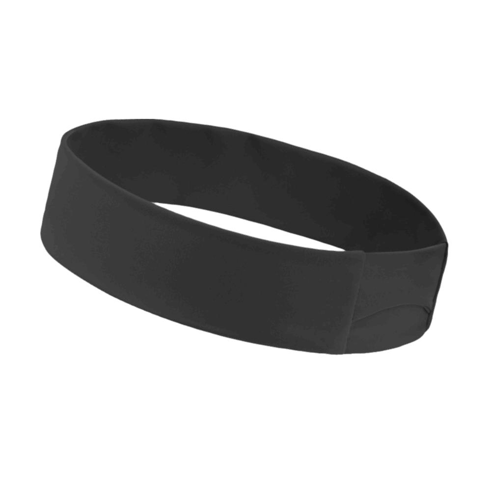 Nylon Sports Sweatband Headband Non Slip Women Headbands Fashion Hair Bands Workout чёрный