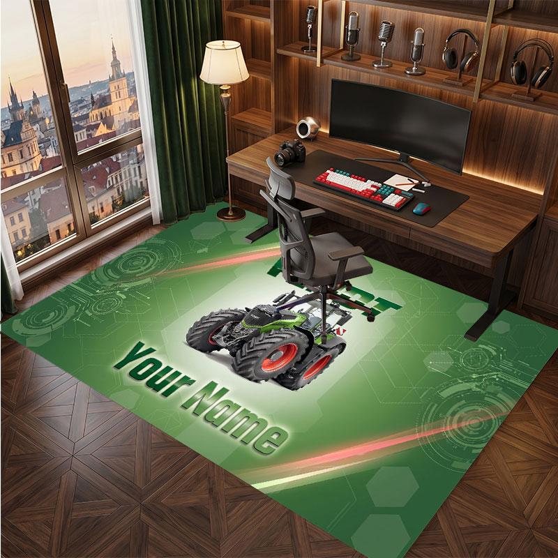 Tappeto in Cristallo Vellutato Personalizzato Fendt, Tappeto Morbido Antiscivolo con Testo Nome Personalizzato per Soggiorno Camera da Letto