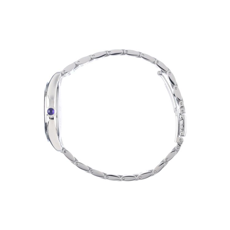 Seiko 50 M Water Resistant Quartz Movement Stainless Steel Strap Womens Watch Blue Dial Women watches SUR329P1