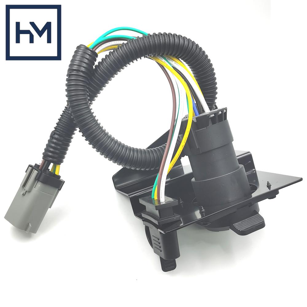 

4 & 7 Pin Trailer Tow Wiring Harness Plug YC3Z-13A576-CA for Ford F250 F350 Super Duty 2002 2003 2004 7 PIN