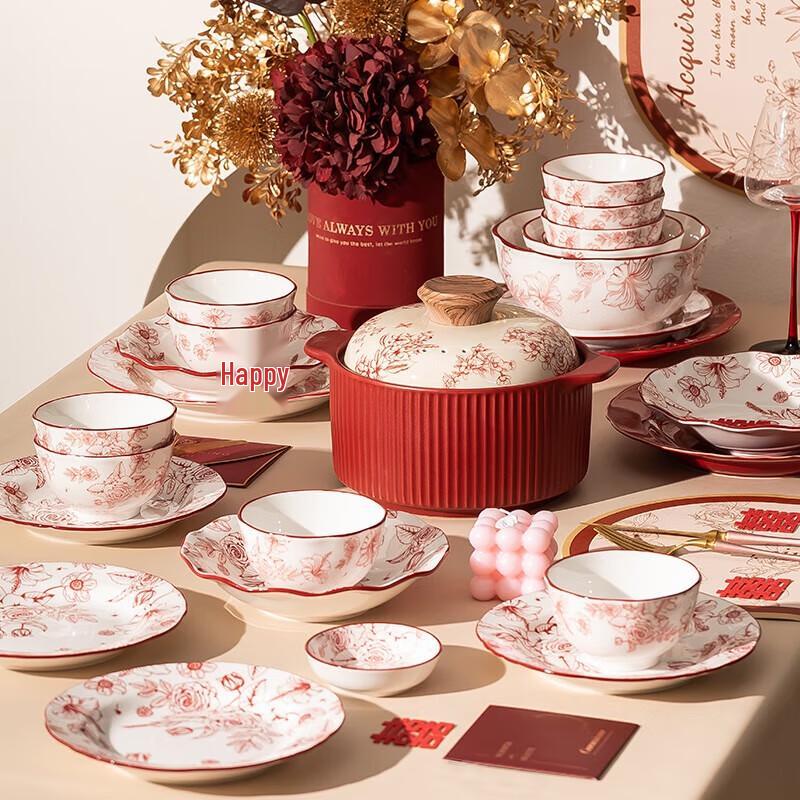 KANGMO Millennium Feast 6-Person Dinnerware Set