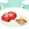 2022 Hot Sale Wangji Happy Family ABS Plastic Toy Kits DIY Educational Multi-color Miniature Scale Cubby House Furniture Kids