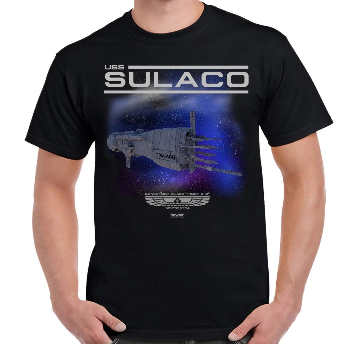 Aliens USS Sulaco In Space Shirt XXXXL