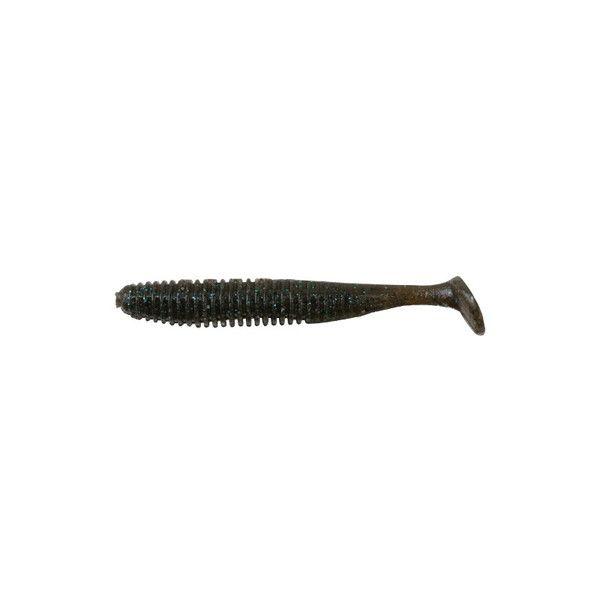 Used Jackal Worm Spikix 2.5 inch Dark Cinnamon/Blue Flake