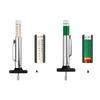 Tire Treads Depth Gauges Grooves Measure Tool Steel Auto Car Truck Depthometer Tire Depth Gauges 0-25mm