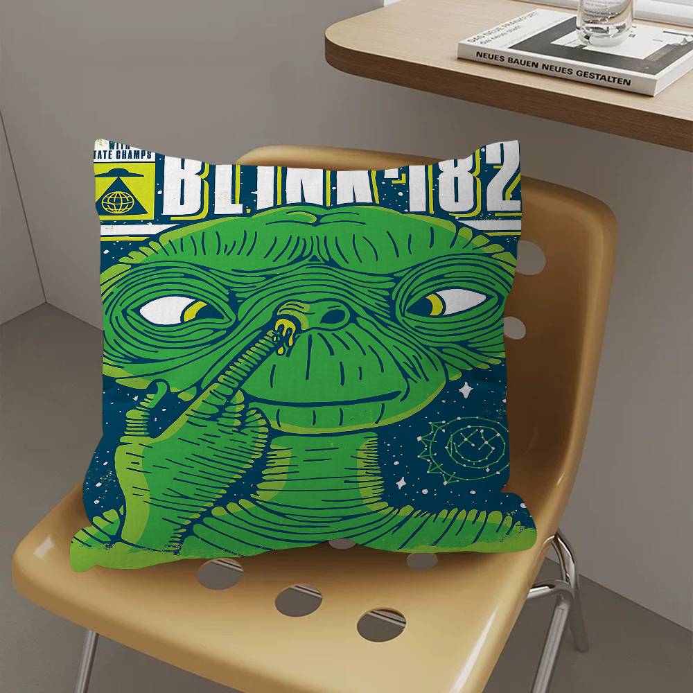 

Band B-BLINK-182 Cushion Cover Polyester Sofa Cushions Decorative Throw Pillows Home Decoration Pillowcover 30cmx30cm