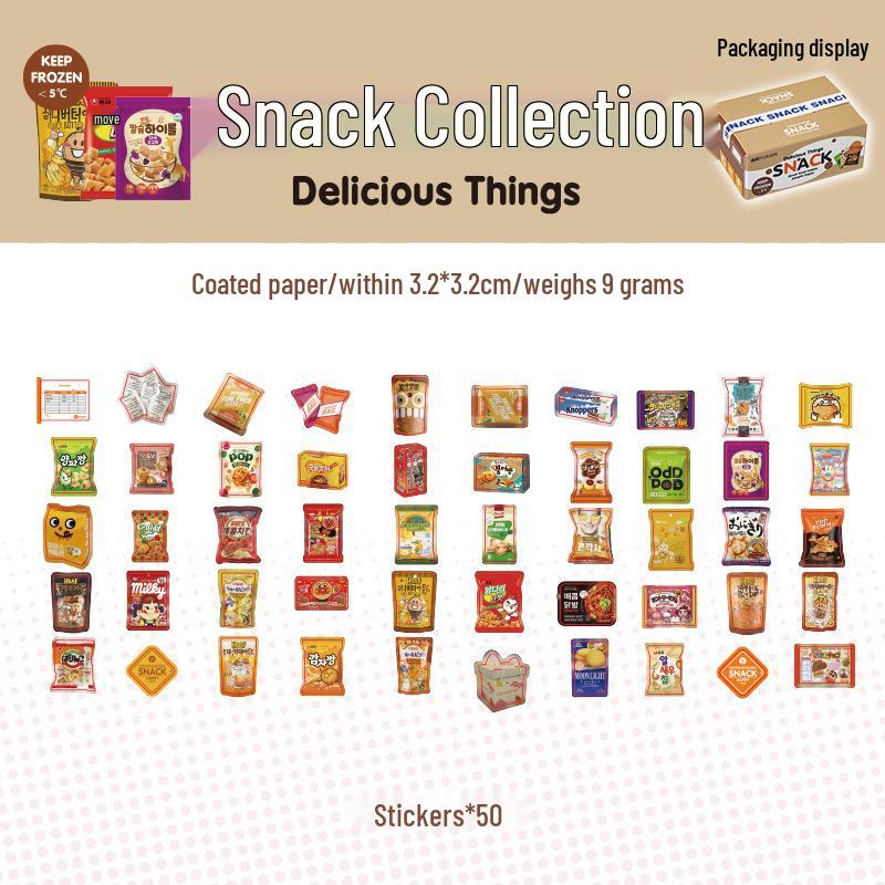 

Ю Сянь Элегантный Ретро Горячее Тиснение Английский Еда Отрывной Журнал Коллажные Наклейки