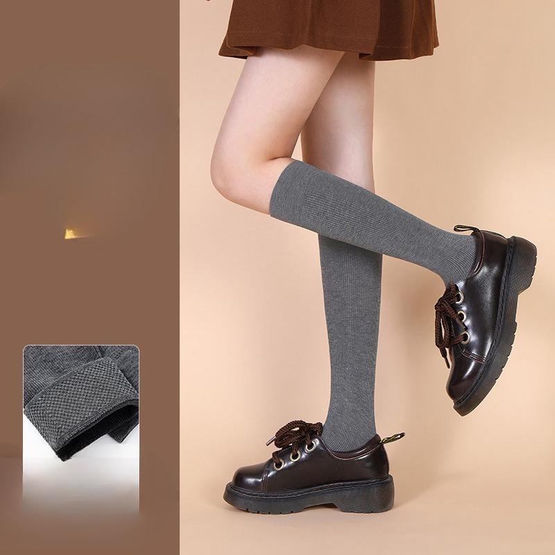 

Female Spring Summer Fashion New Pressure Long Leg Socks серый