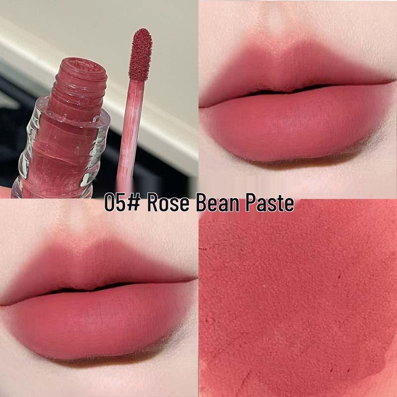 

Kakashow Velvet Matte Lip Glaze - Natural Soft Mist, Pigmented Matte Lipstick, Whitening Gloss for Women. 3g