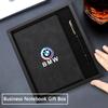 Heet 2025 PU Zakelijk Notitieboek+Handtekening Pen Cadeaudoos Set Aangepast Cadeau Voor BMW 50ste Verjaardag 1 3 5 7 serie E83 F16 E70 Acc