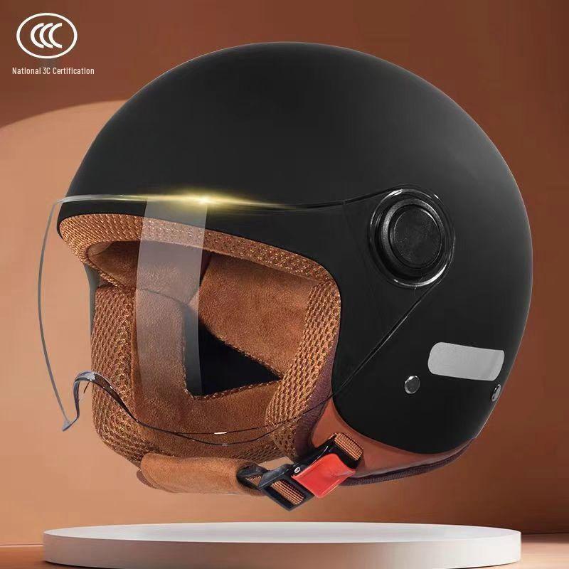 Women s Winter Electric Vehicle Helmet - Anti-Fog, Warm, Safety, National Standard 3C Certified 3C Certified
