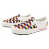 Vans Classic Slip-On Vlt LX Everyday Colorful Durable Breathable Low-Top Canvas Shoes Unisex sneaker White Multicolor VN0A3QXYBP