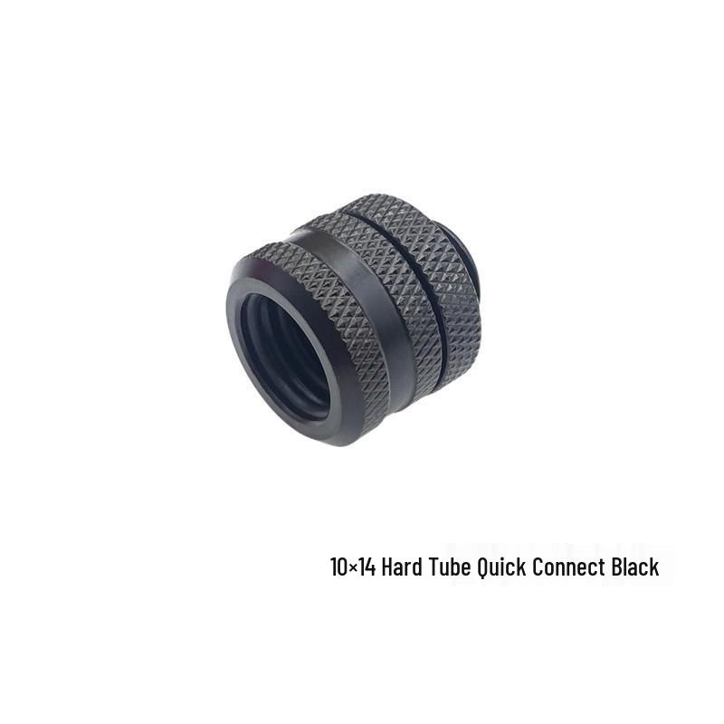 

Hard Tube Quick Connect Fittings: Computer Water Cooling 4 Sealing Rings, 10×14, Available in Silver, Black, White, Gold